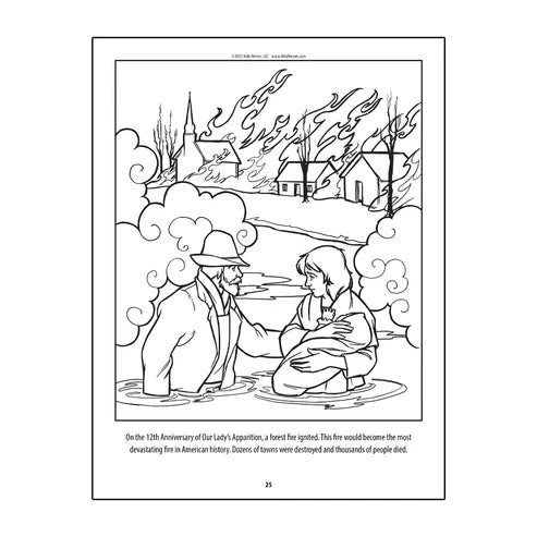 Our Lady of Champion Coloring Book