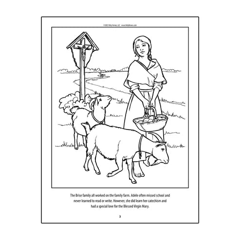 Our Lady of Champion Coloring Book - Holy Heroes