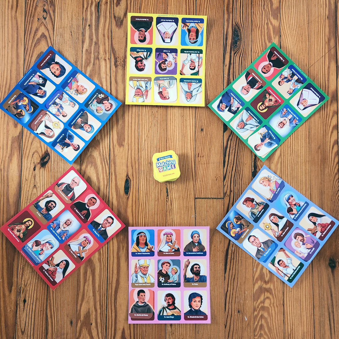 Saints Bingo Game - Holy Heroes