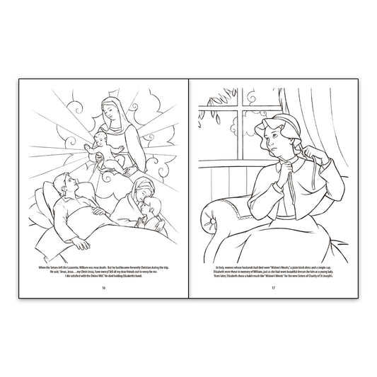 Mother Seton Coloring Book