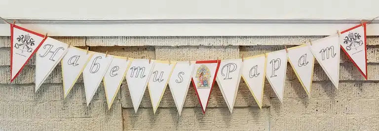 Anniversary of Pope Leo XIV's Election Coloring & Craft Download