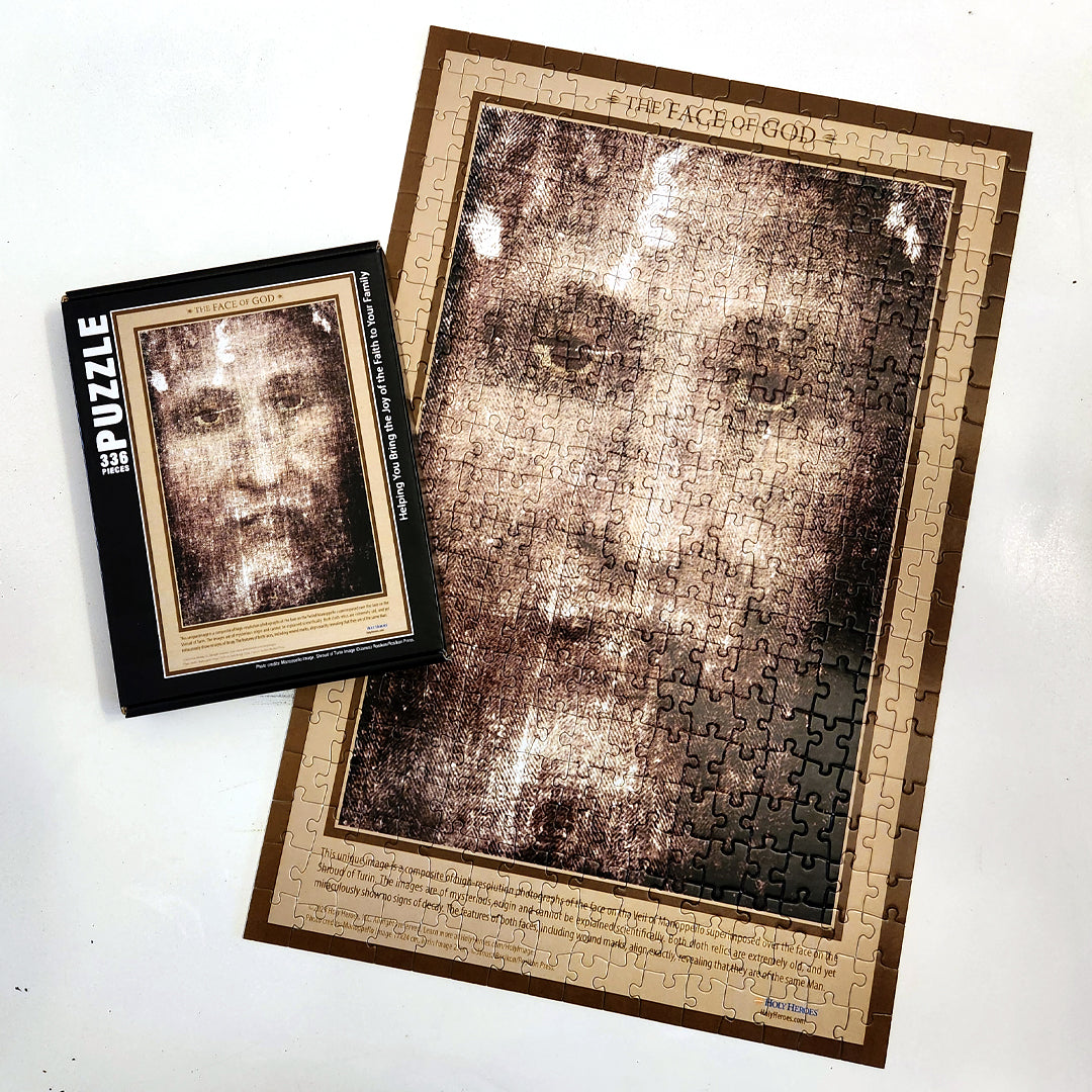 Holy Face of God 3-Sizes Puzzle - Holy Heroes