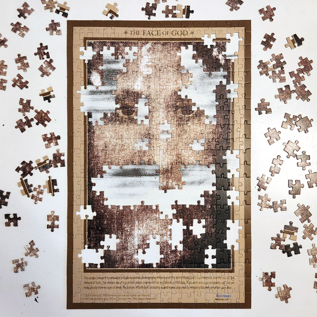 Holy Face of God 3-Sizes Puzzle - Holy Heroes