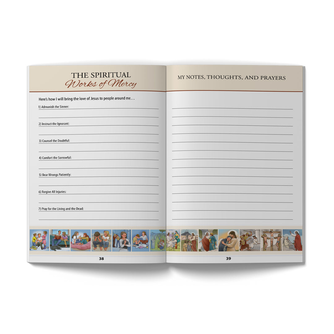 Corporal and Spiritual Works of Mercy Children's Book - Holy Heroes