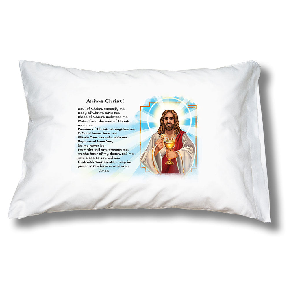 Prayer Pillowcase - Anima Christi - Holy Heroes