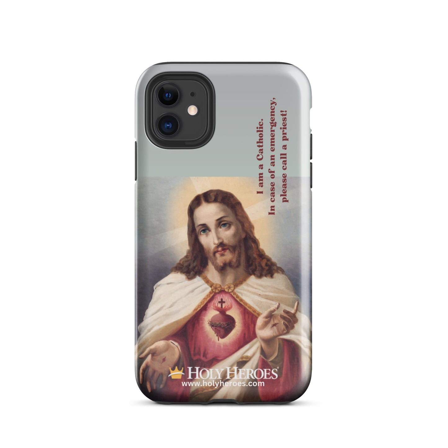 Sacred Heart "I am a Catholic" Tough Case for iPhone® - Holy Heroes