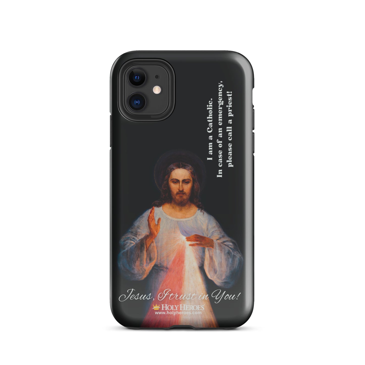 Divine Mercy (detail) "I am a Catholic" Tough Case for iPhone®