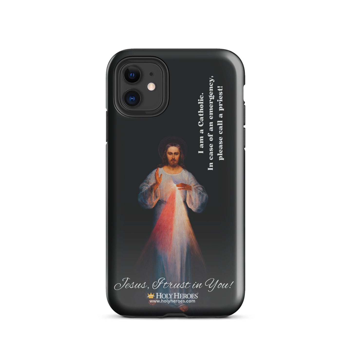 Divine Mercy "I am a Catholic" Tough Case for iPhone® - Holy Heroes