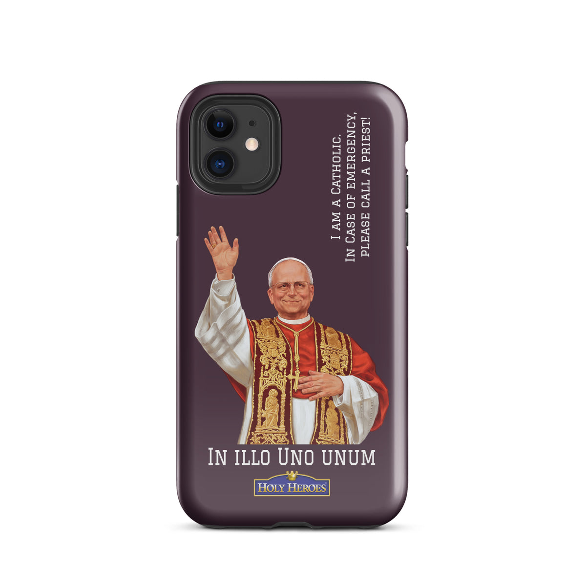 Pope Leo XIV "I am a Catholic" Tough Case for iPhone® - Holy Heroes