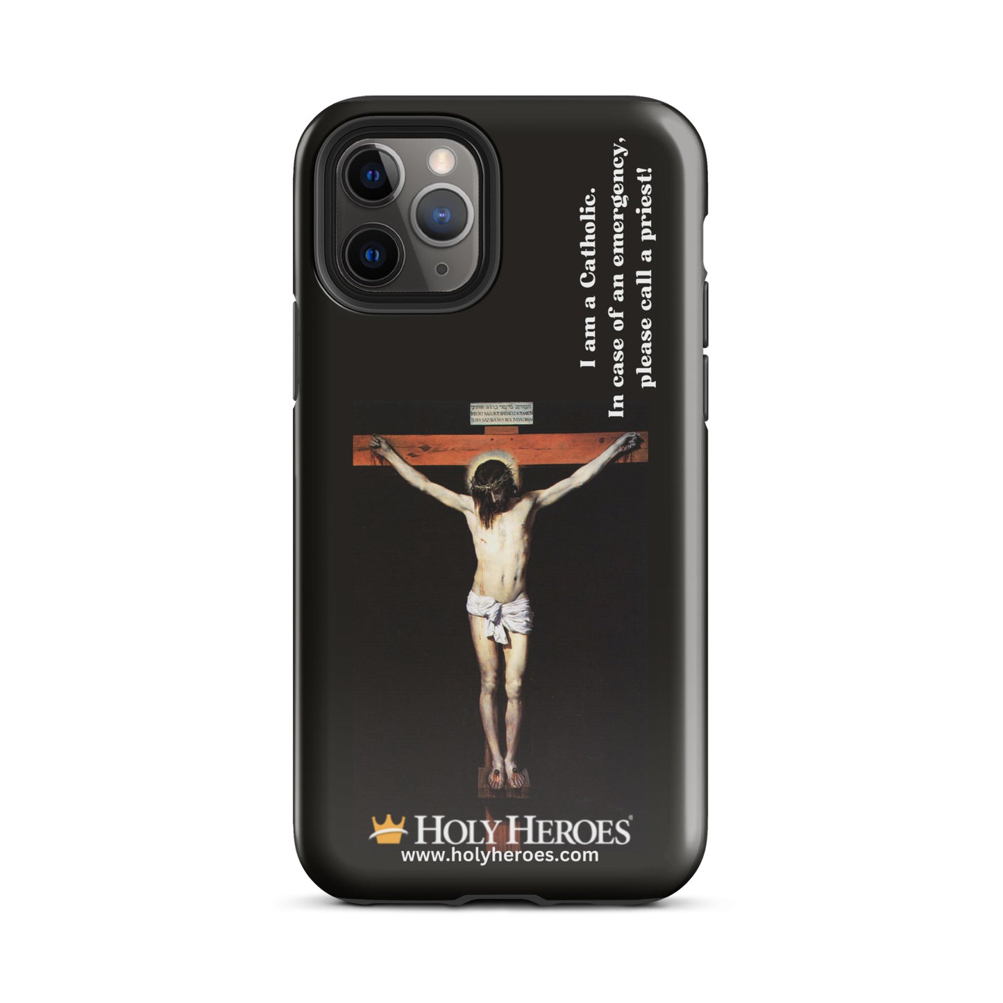 Crucifix "I am a Catholic" Tough Case for iPhone®