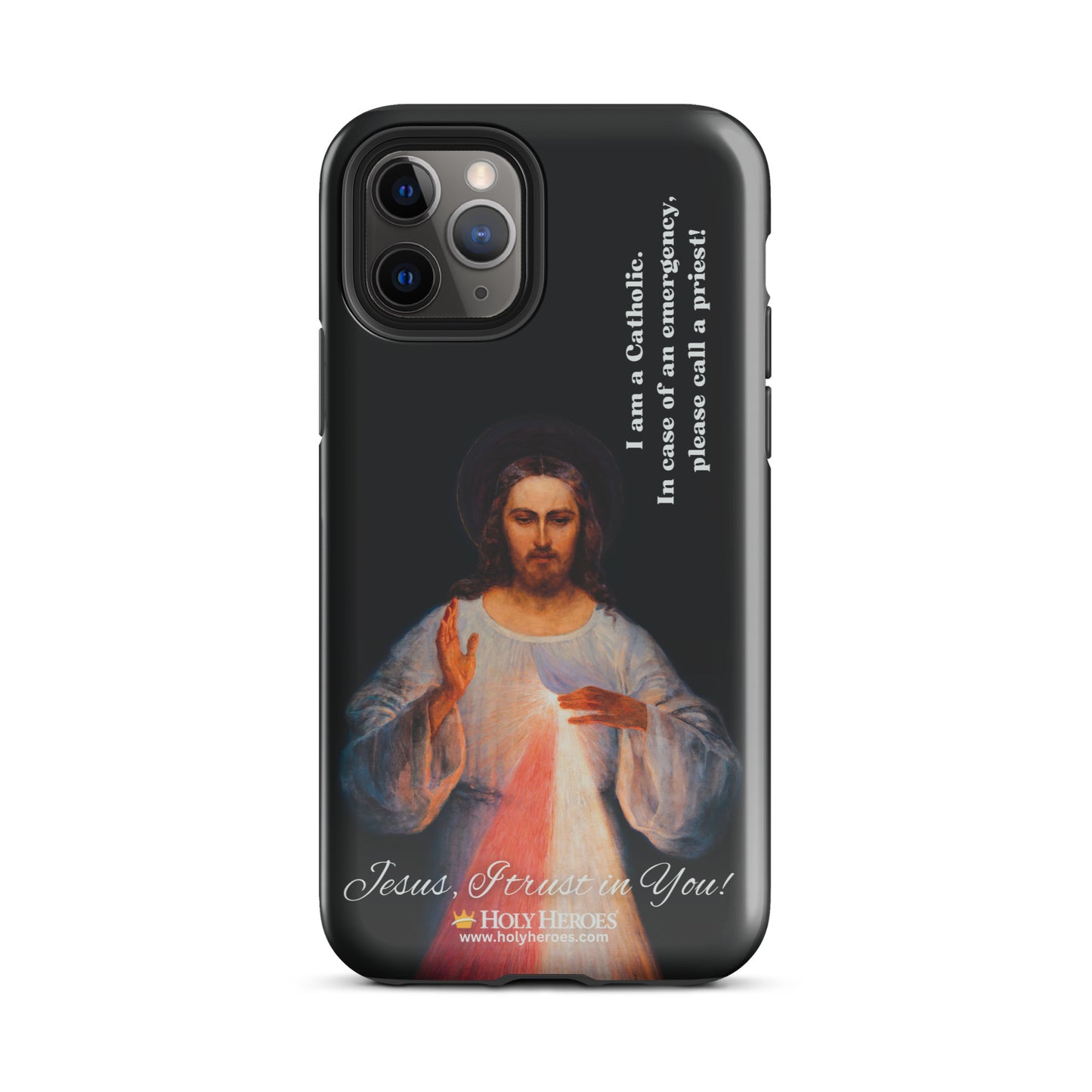 Divine Mercy (detail) "I am a Catholic" Tough Case for iPhone®