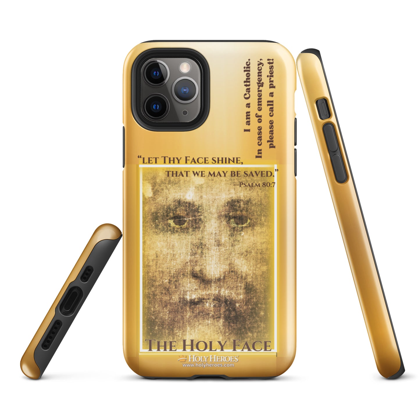 Holy Face "I am a Catholic" Tough Case for iPhone®