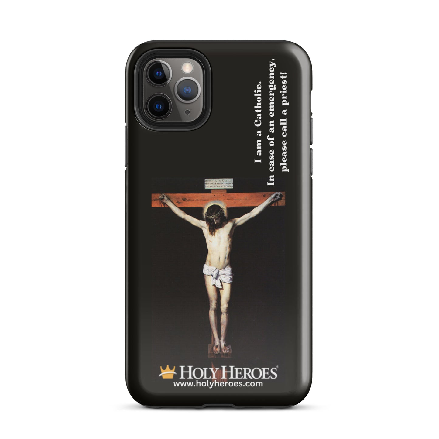 Crucifix "I am a Catholic" Tough Case for iPhone®