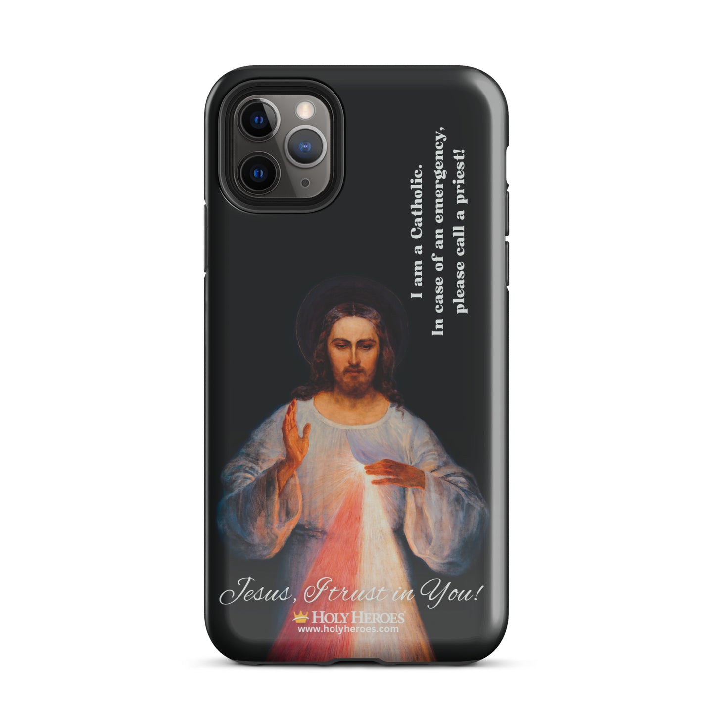 Divine Mercy (detail) "I am a Catholic" Tough Case for iPhone®