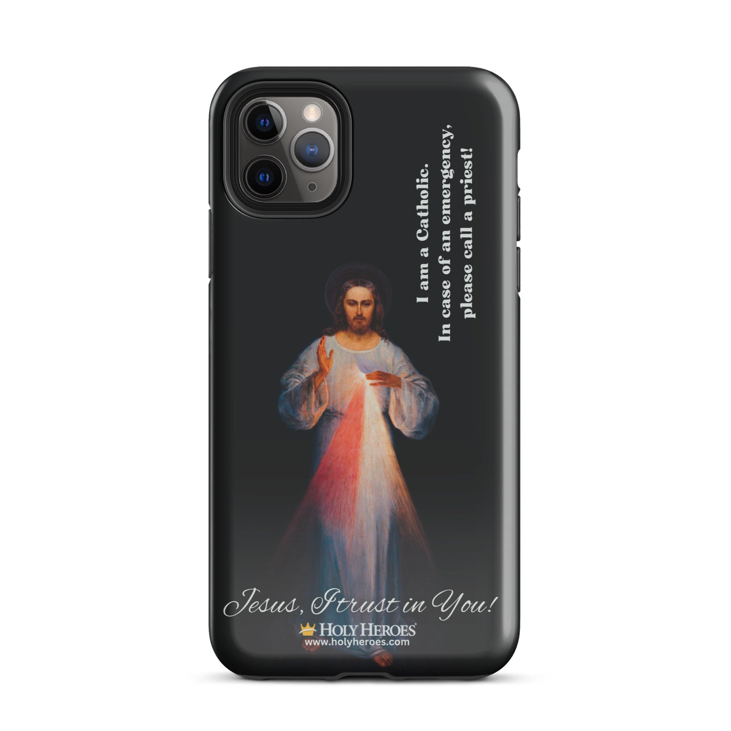 Divine Mercy "I am a Catholic" Tough Case for iPhone® - Holy Heroes