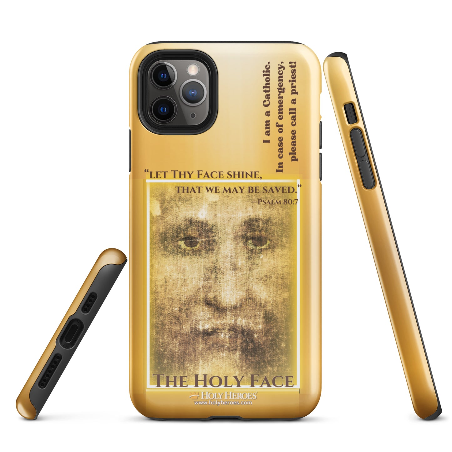 Holy Face "I am a Catholic" Tough Case for iPhone®