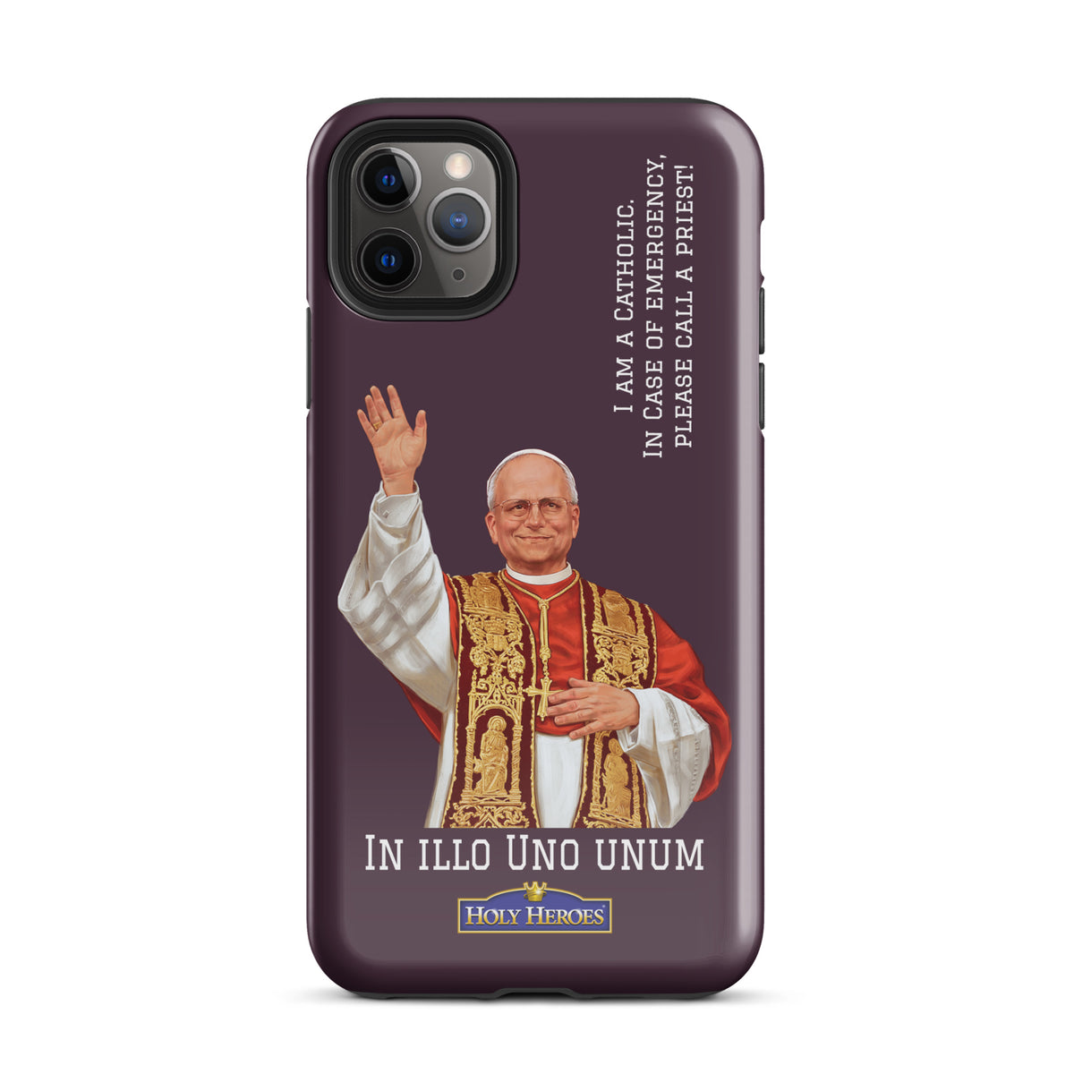 Pope Leo XIV "I am a Catholic" Tough Case for iPhone® - Holy Heroes