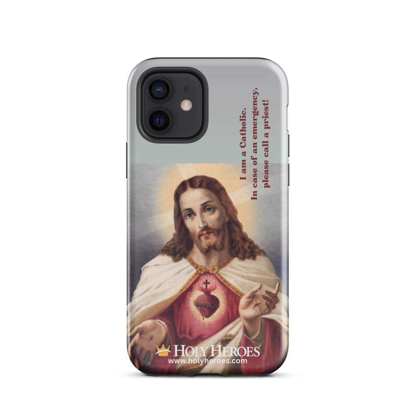 Sacred Heart "I am a Catholic" Tough Case for iPhone® - Holy Heroes