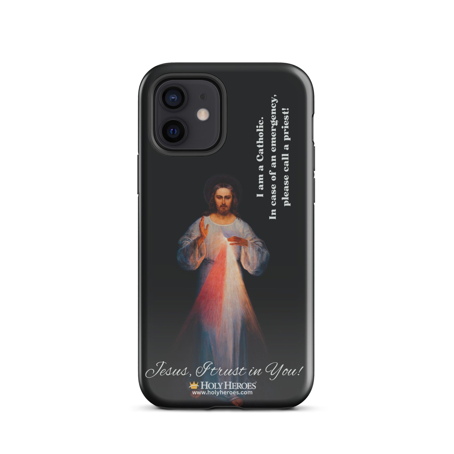 Divine Mercy "I am a Catholic" Tough Case for iPhone® - Holy Heroes