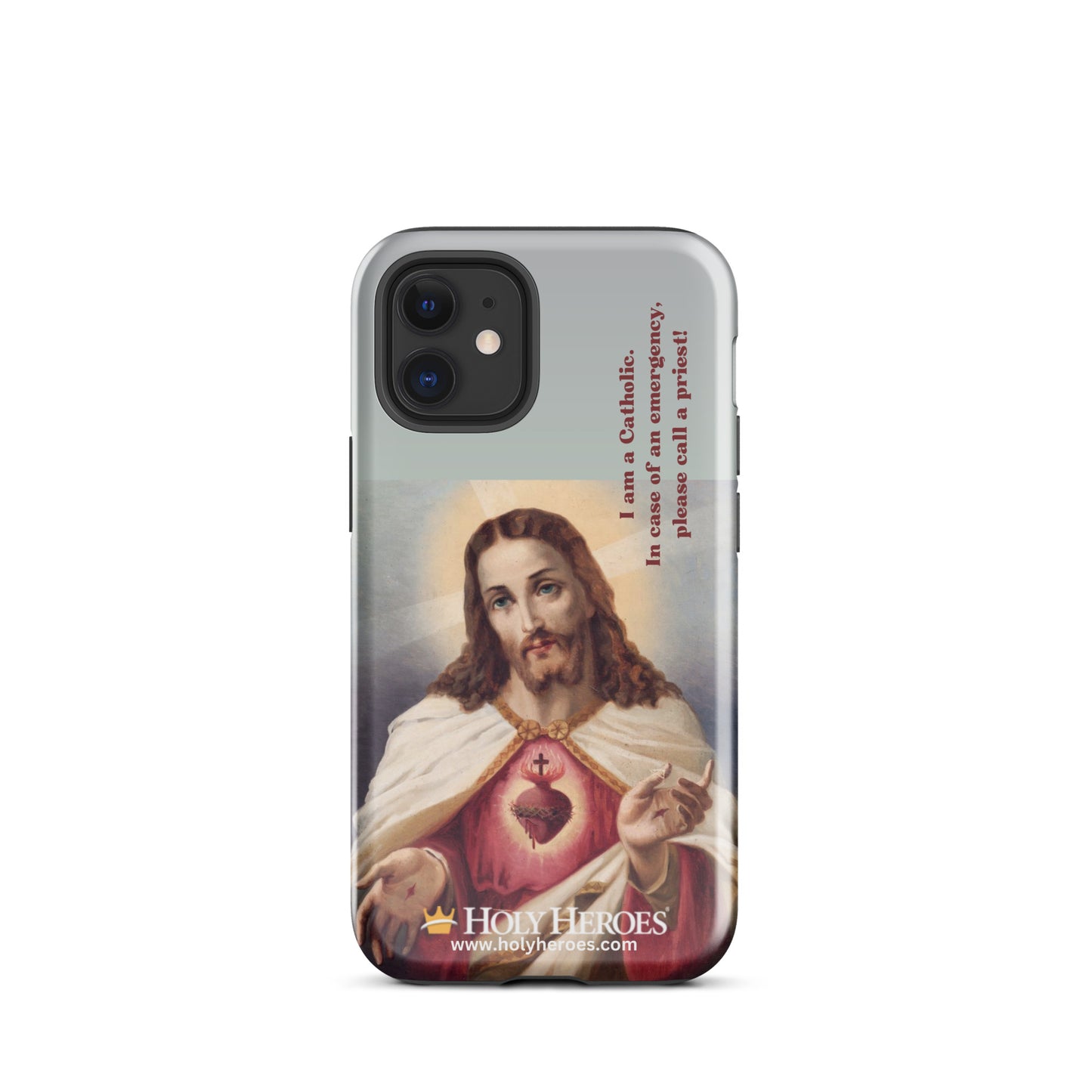 Sacred Heart "I am a Catholic" Tough Case for iPhone® - Holy Heroes