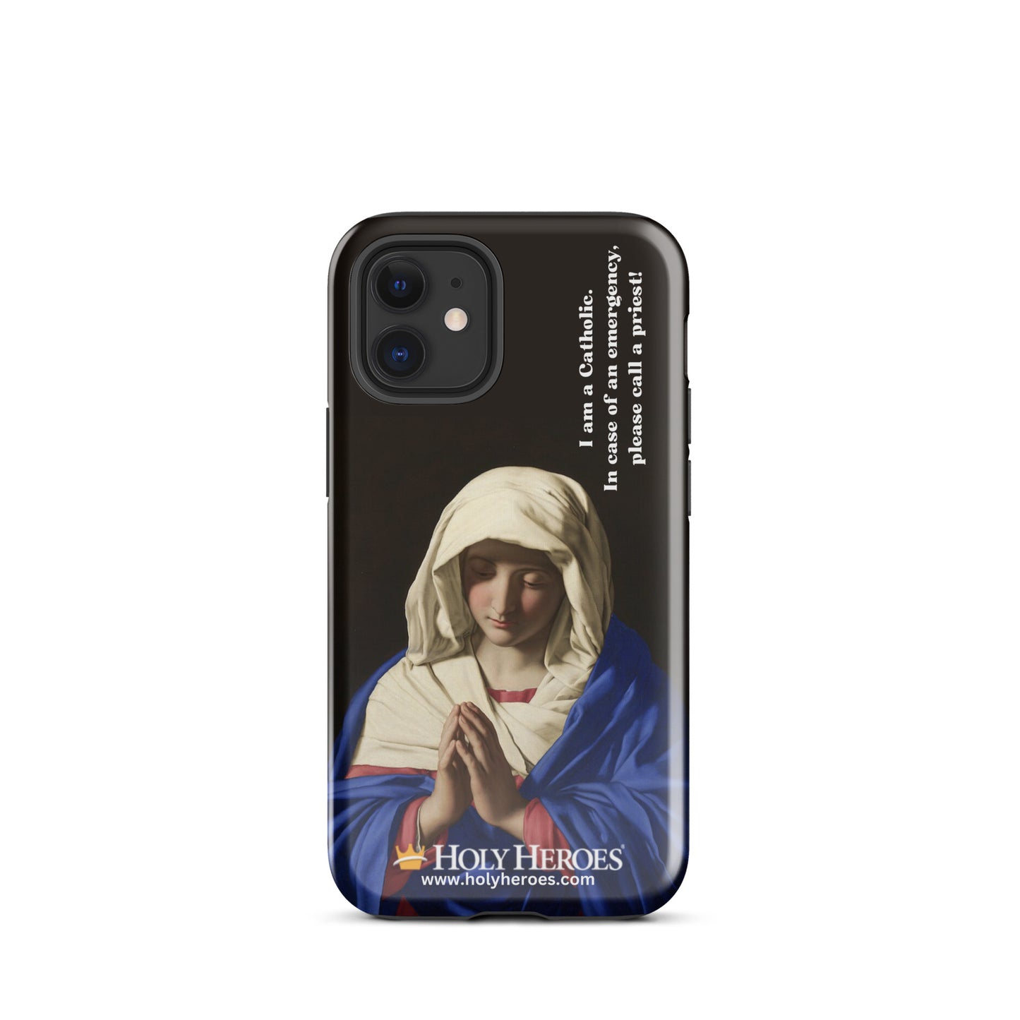 Praying Virgin Mary "I am a Catholic" Tough Case for iPhone®