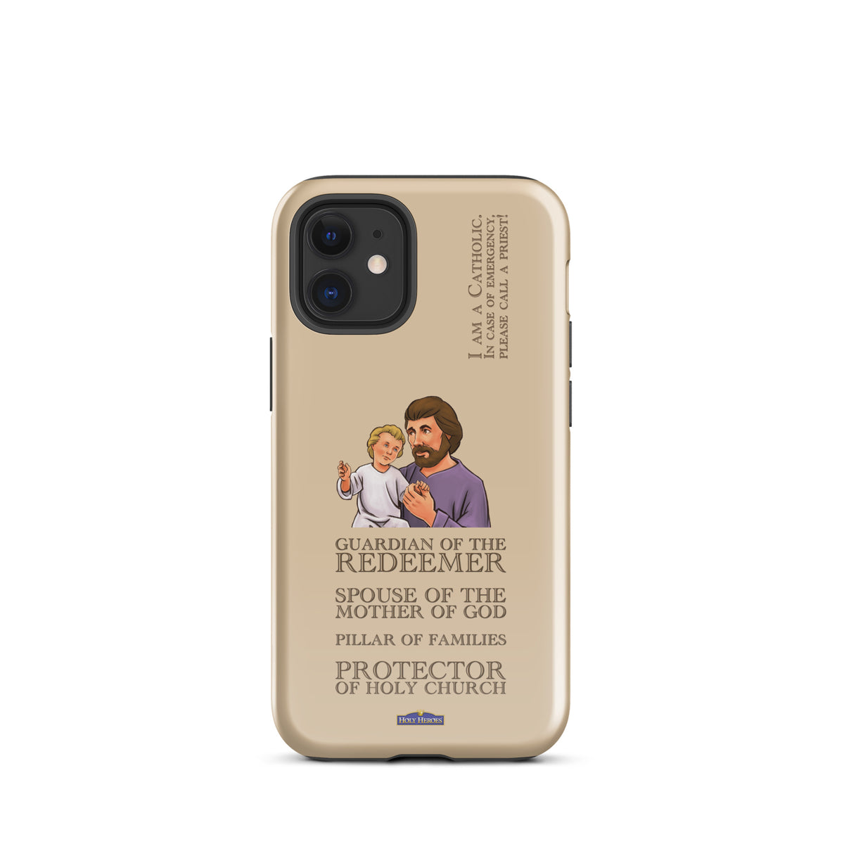 St. Joseph "I am a Catholic" Tough case for iPhone® - Holy Heroes