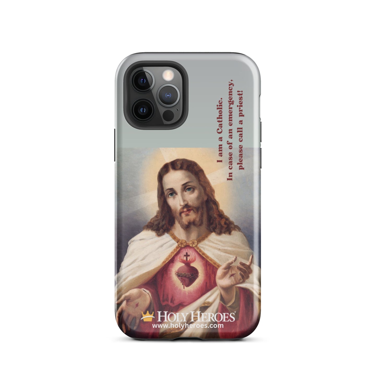 Sacred Heart "I am a Catholic" Tough Case for iPhone® - Holy Heroes