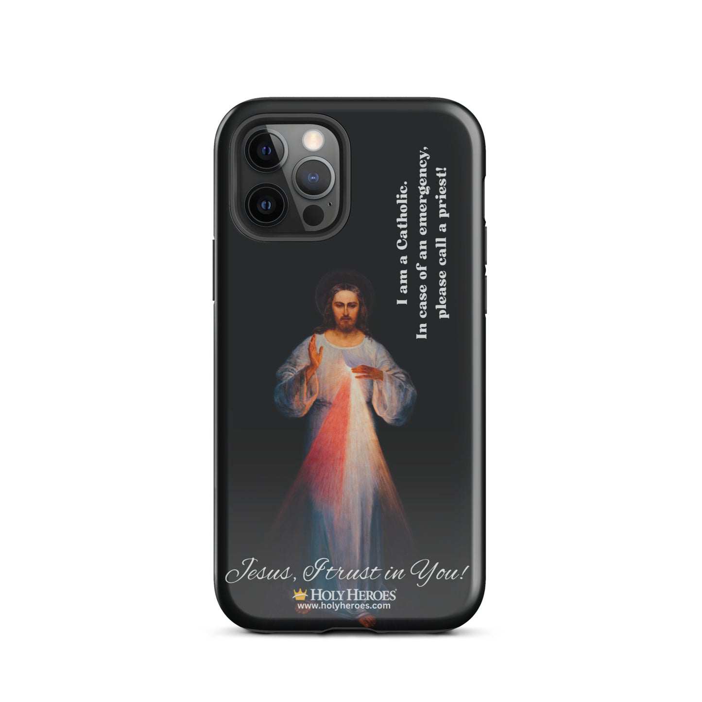Divine Mercy "I am a Catholic" Tough Case for iPhone® - Holy Heroes