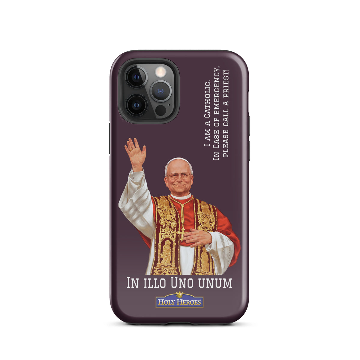 Pope Leo XIV "I am a Catholic" Tough Case for iPhone® - Holy Heroes
