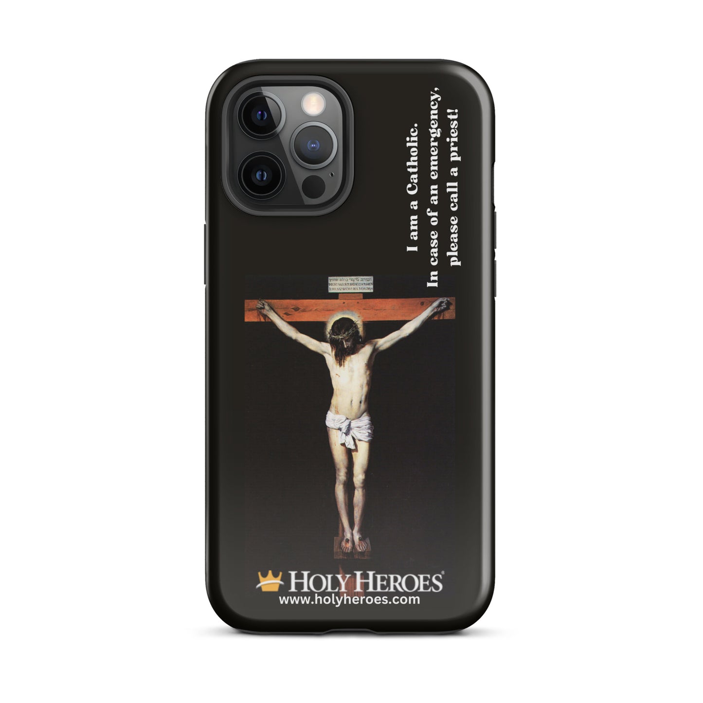 Crucifix "I am a Catholic" Tough Case for iPhone®