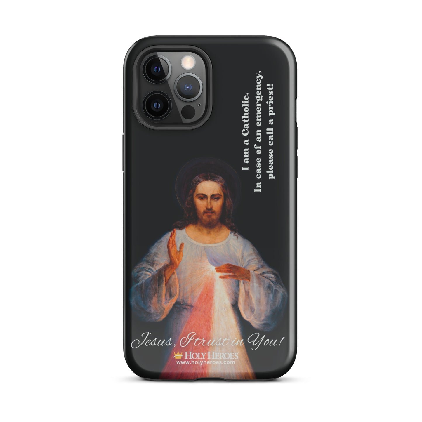 Divine Mercy (detail) "I am a Catholic" Tough Case for iPhone®