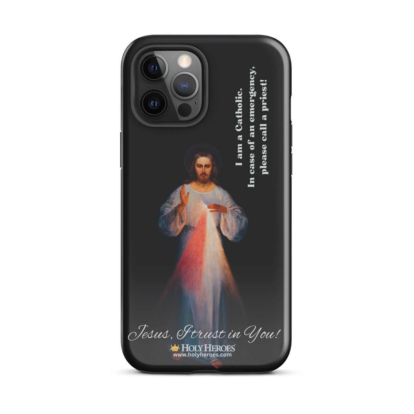 Divine Mercy "I am a Catholic" Tough Case for iPhone® - Holy Heroes