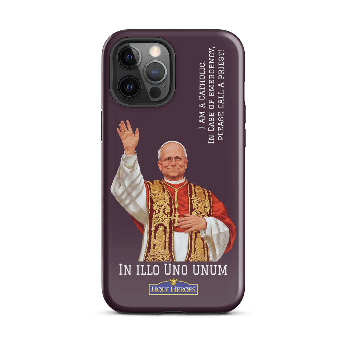 Pope Leo XIV "I am a Catholic" Tough Case for iPhone® - Holy Heroes