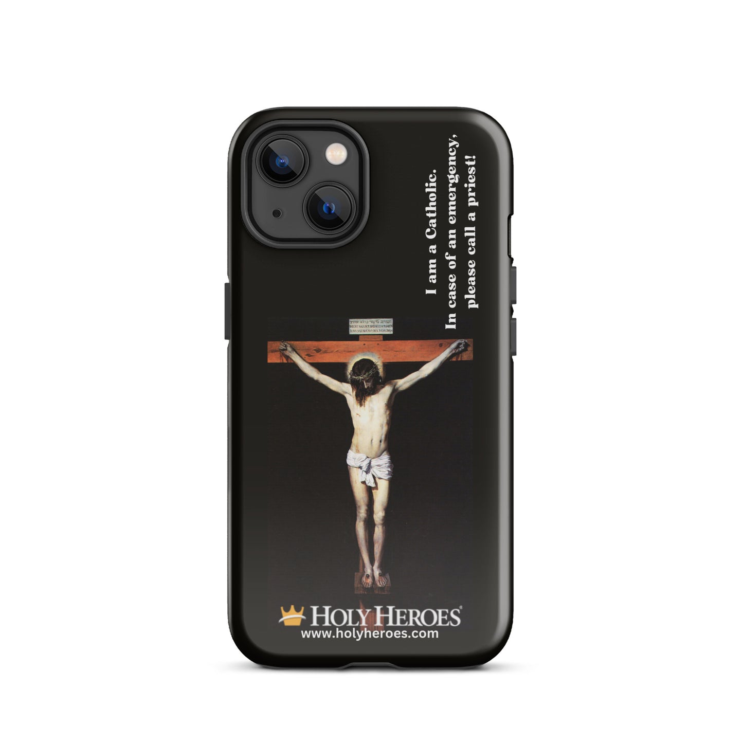 Crucifix "I am a Catholic" Tough Case for iPhone®