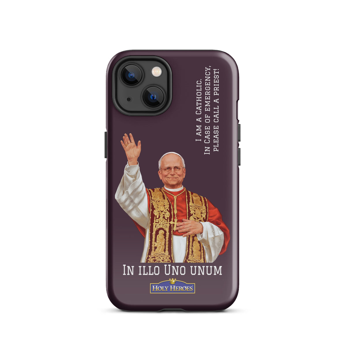Pope Leo XIV "I am a Catholic" Tough Case for iPhone® - Holy Heroes