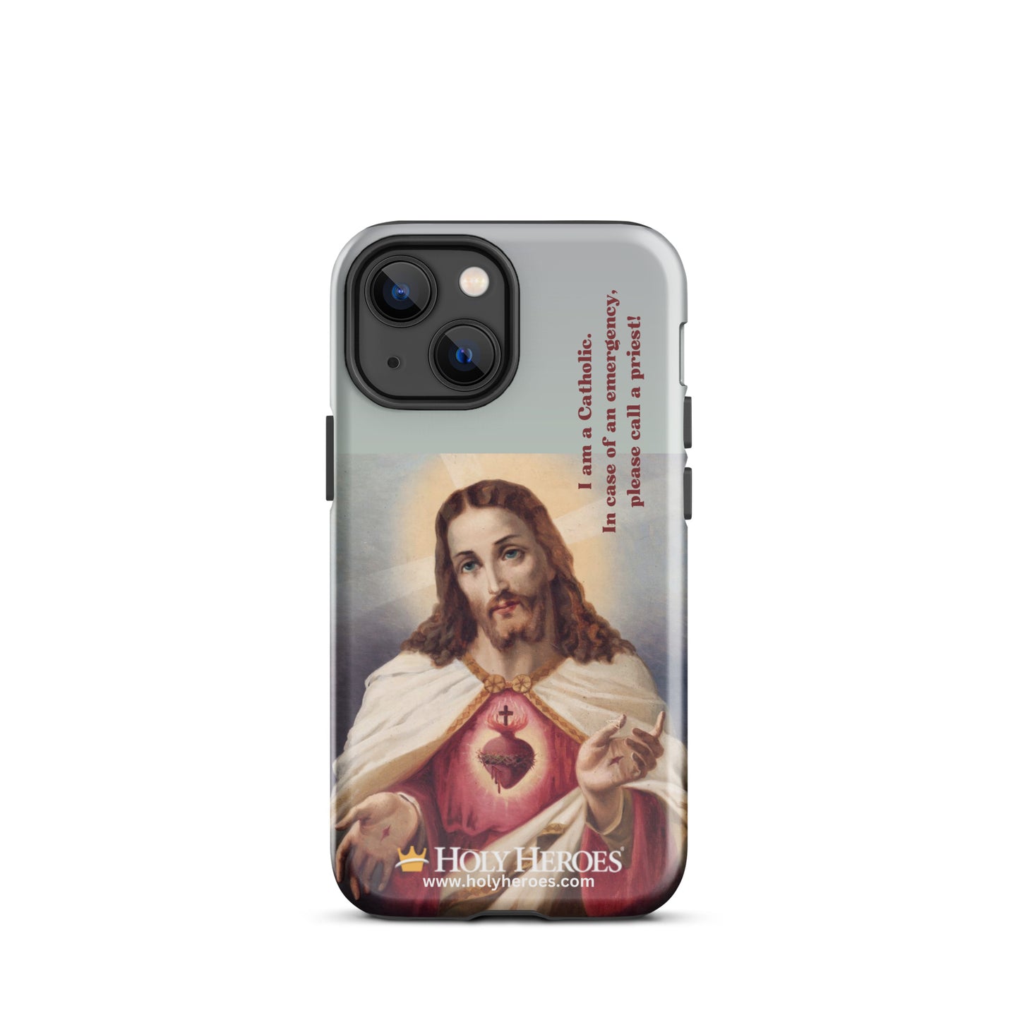 Sacred Heart "I am a Catholic" Tough Case for iPhone® - Holy Heroes