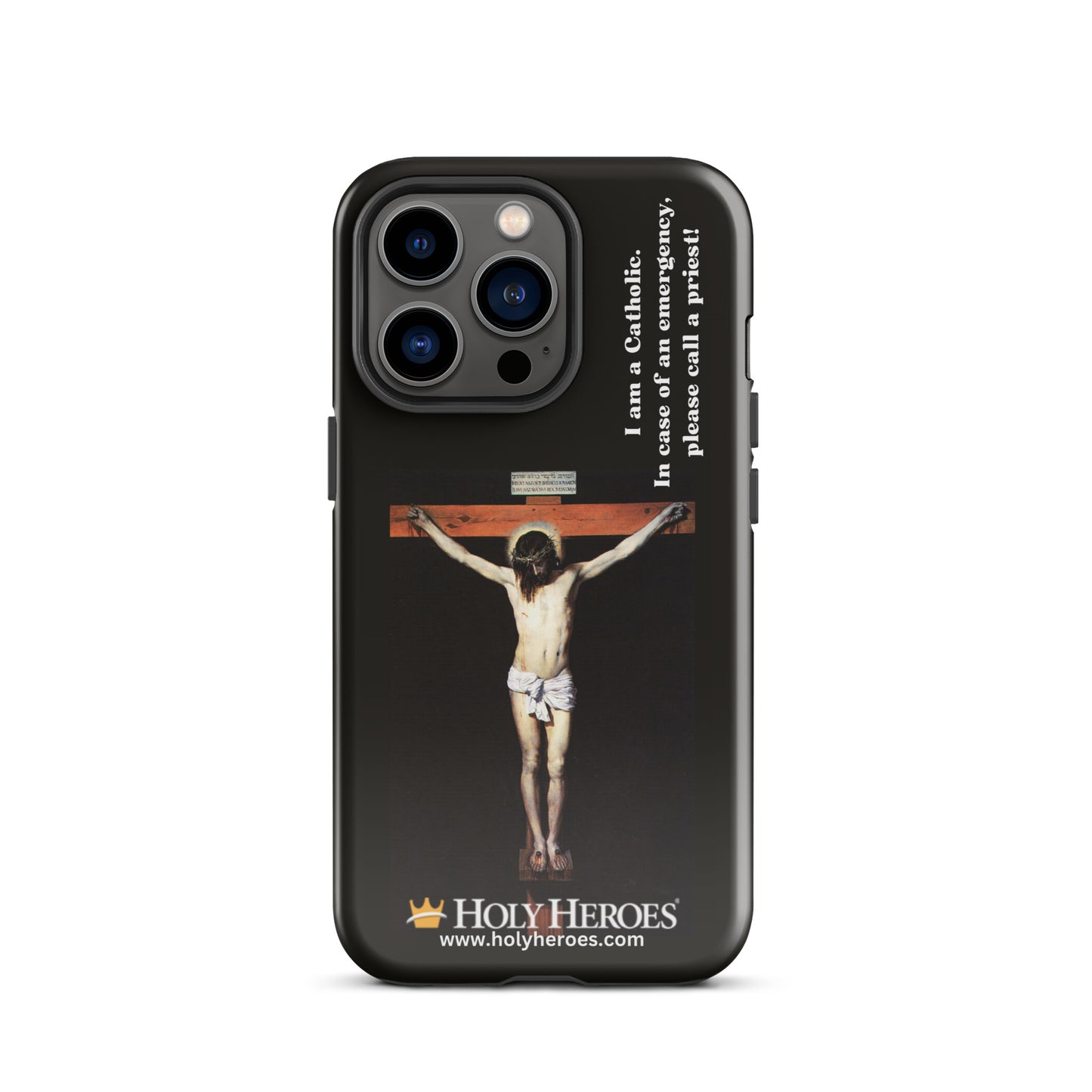 Crucifix "I am a Catholic" Tough Case for iPhone®