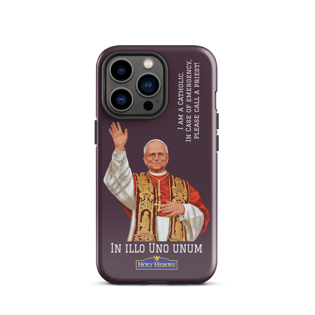 Pope Leo XIV "I am a Catholic" Tough Case for iPhone® - Holy Heroes