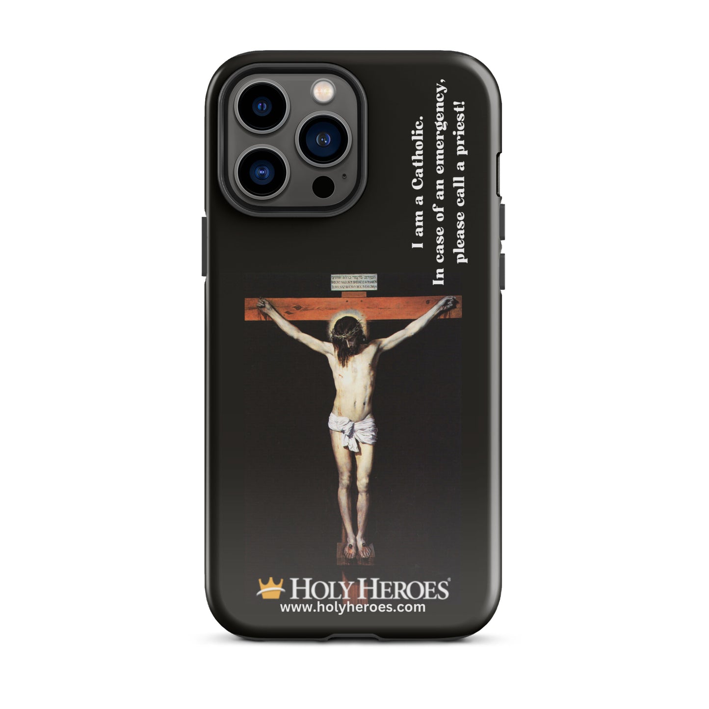 Crucifix "I am a Catholic" Tough Case for iPhone®