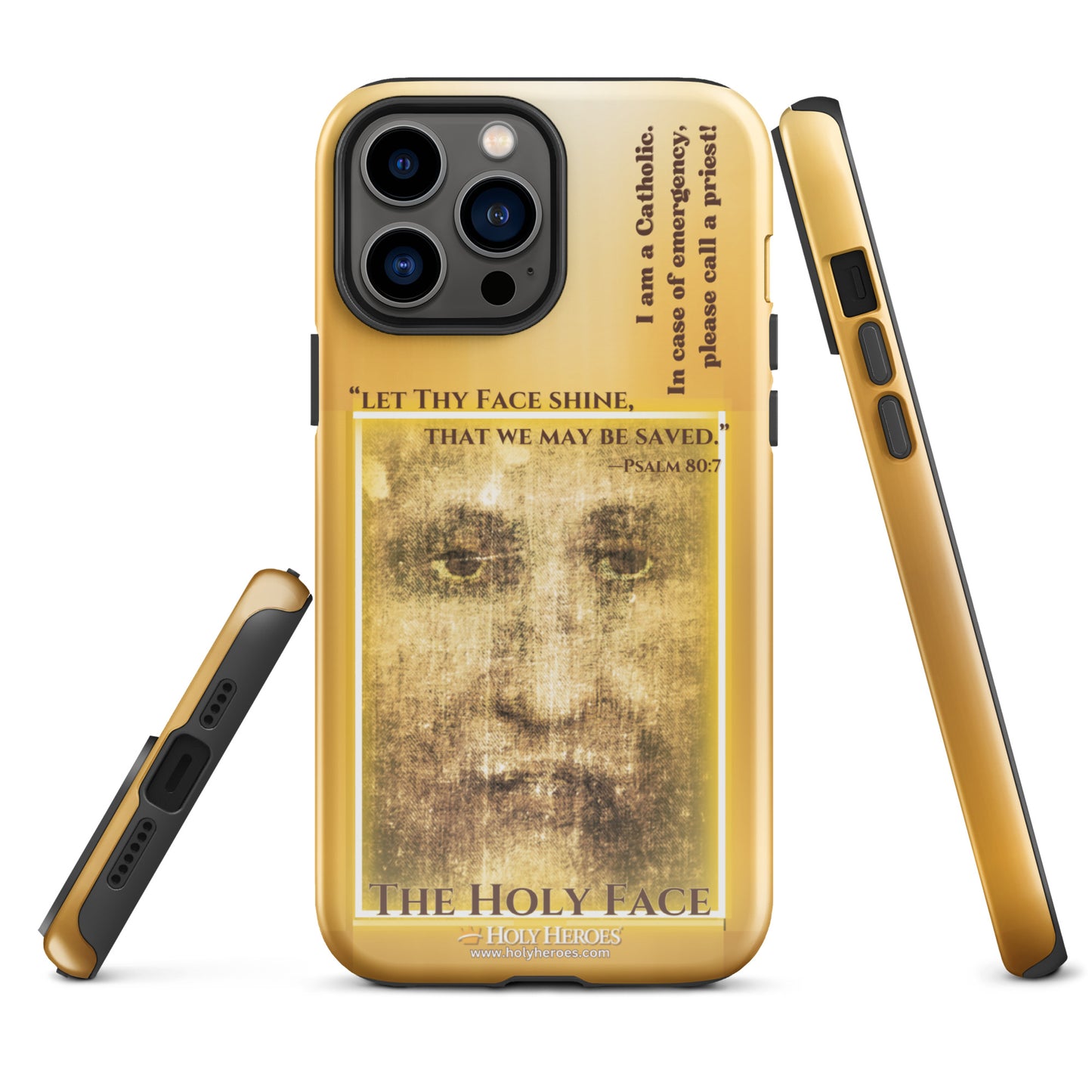 Holy Face "I am a Catholic" Tough Case for iPhone®