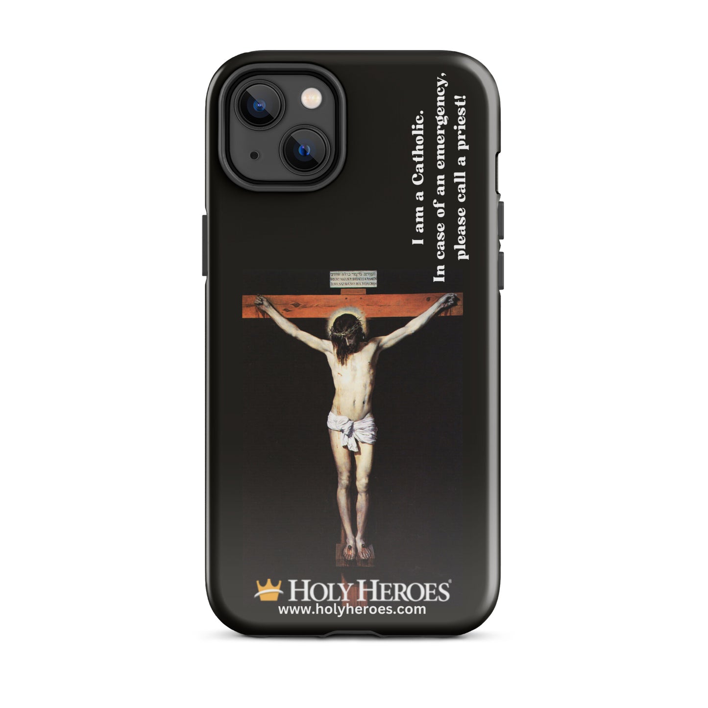 Crucifix "I am a Catholic" Tough Case for iPhone®