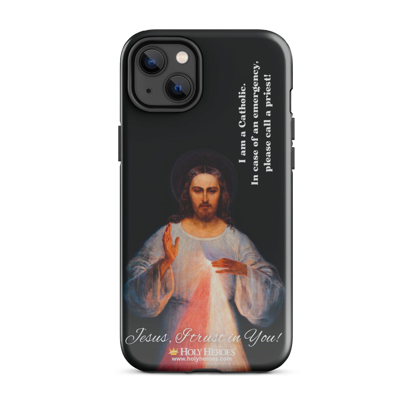 Divine Mercy (detail) "I am a Catholic" Tough Case for iPhone®