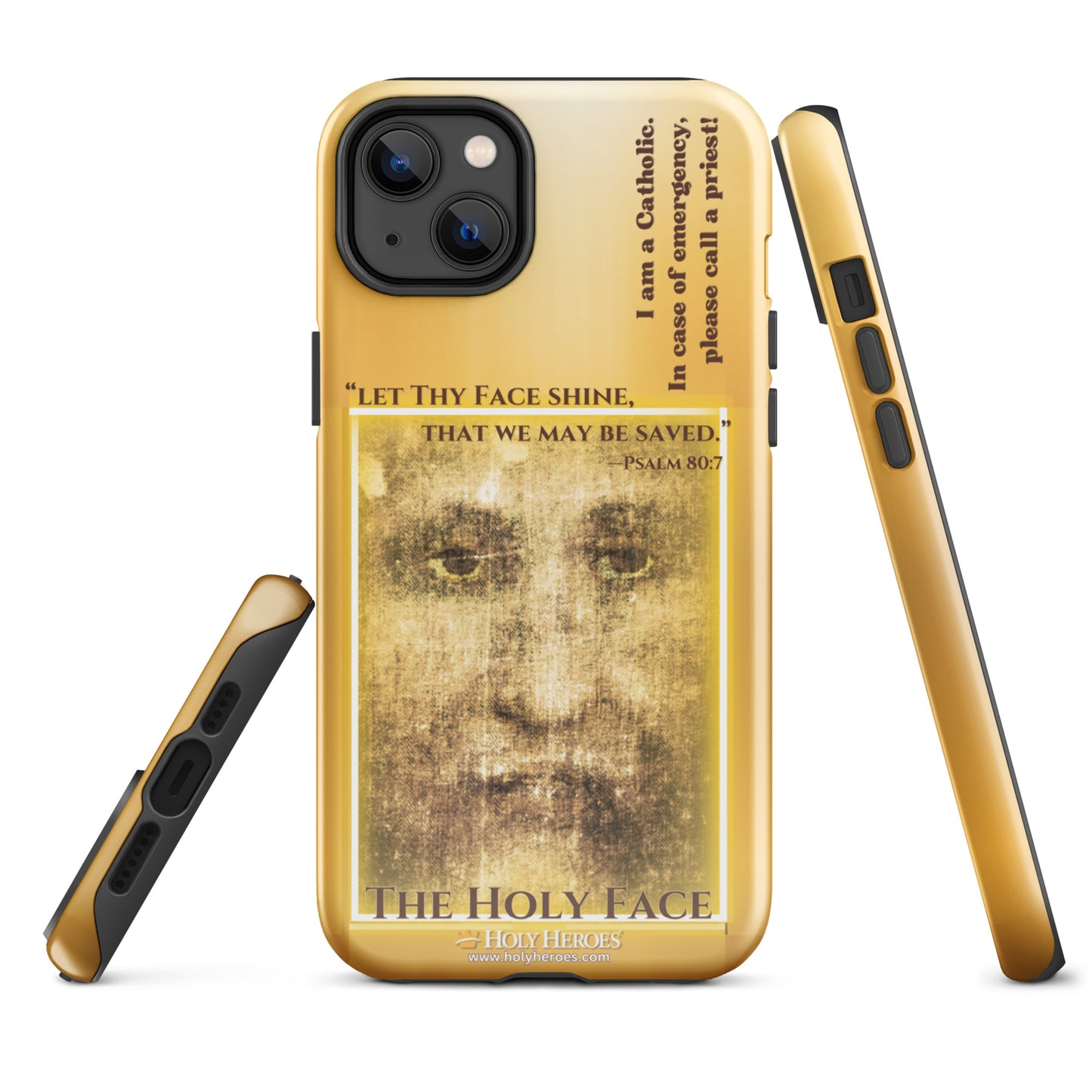 Holy Face "I am a Catholic" Tough Case for iPhone®