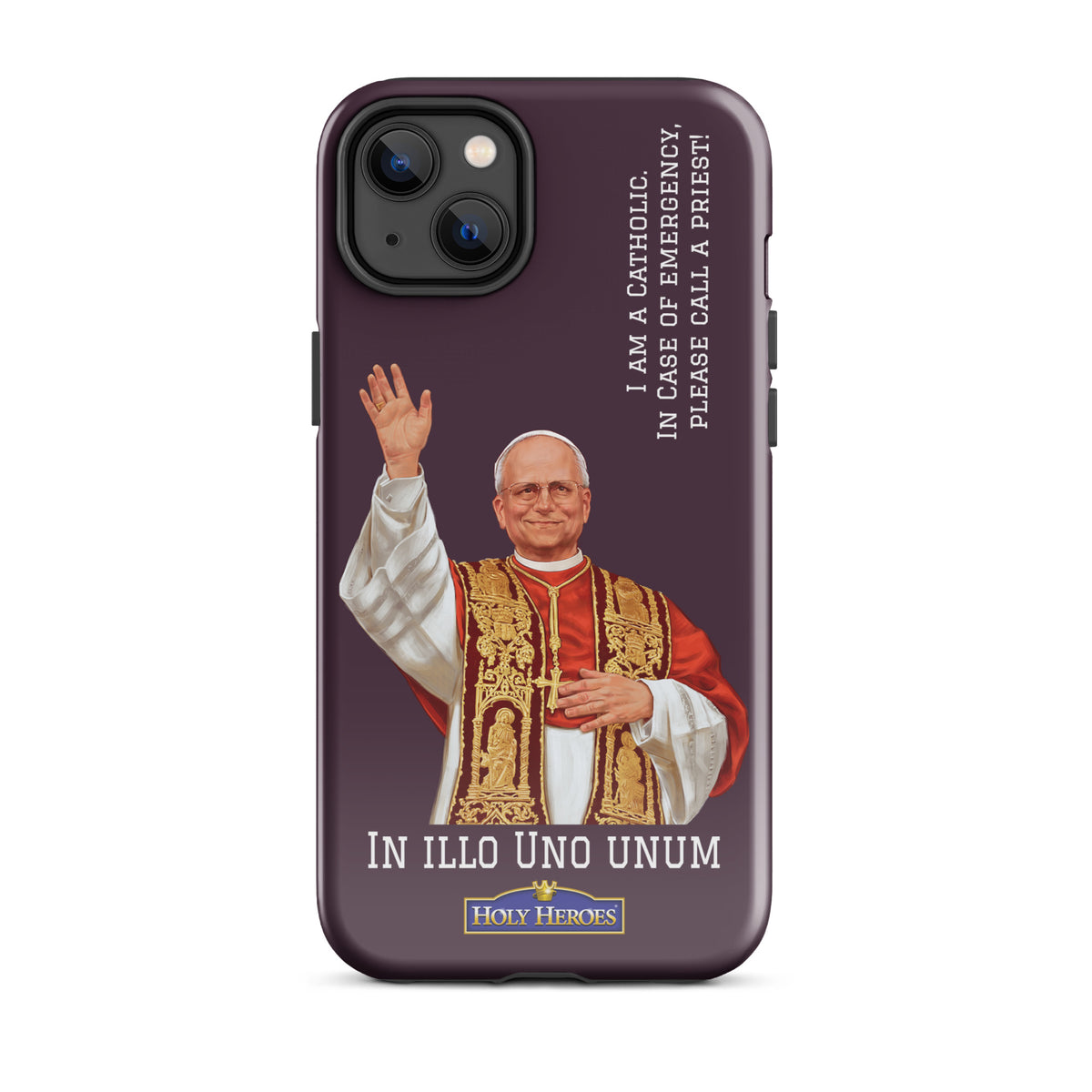 Pope Leo XIV "I am a Catholic" Tough Case for iPhone® - Holy Heroes