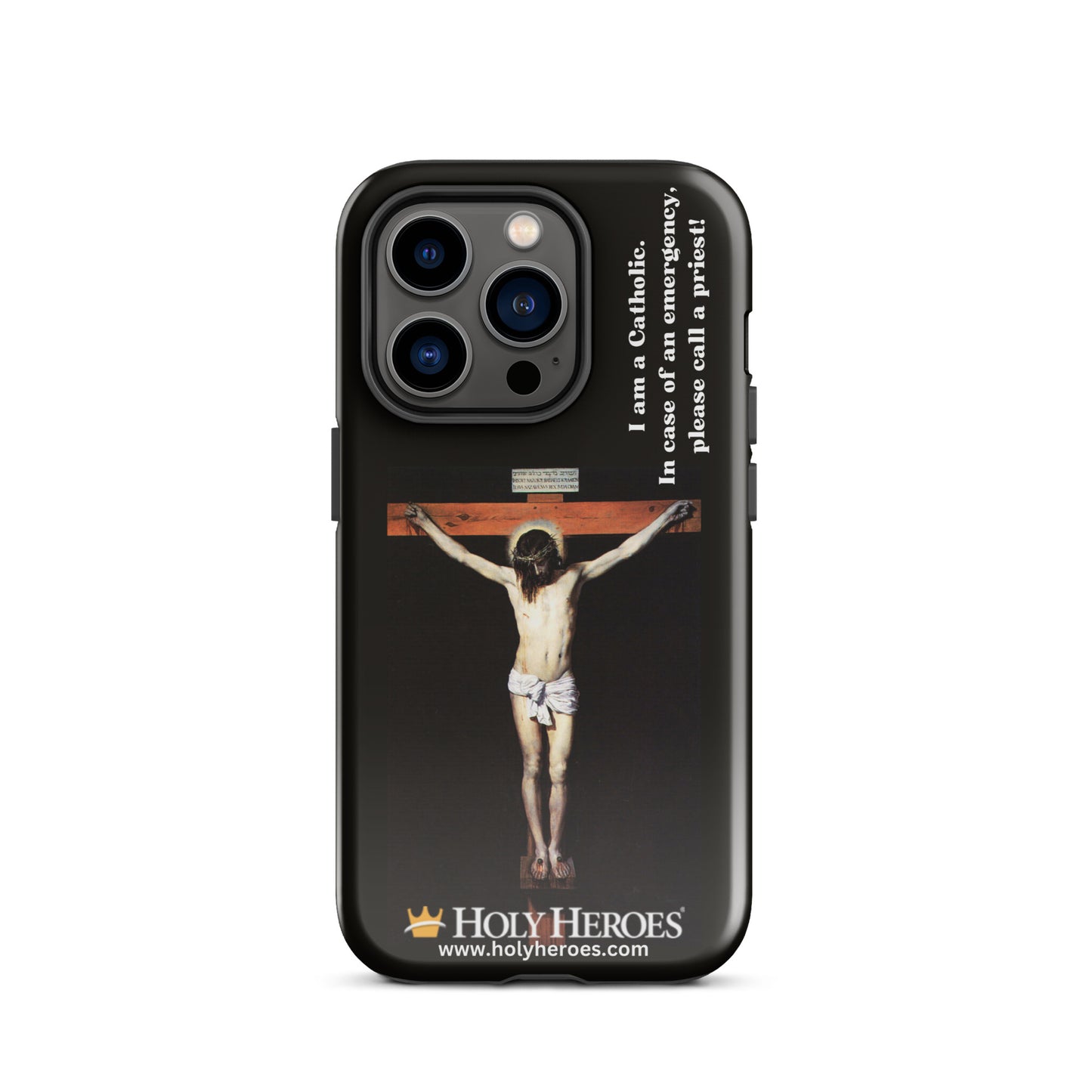 Crucifix "I am a Catholic" Tough Case for iPhone®