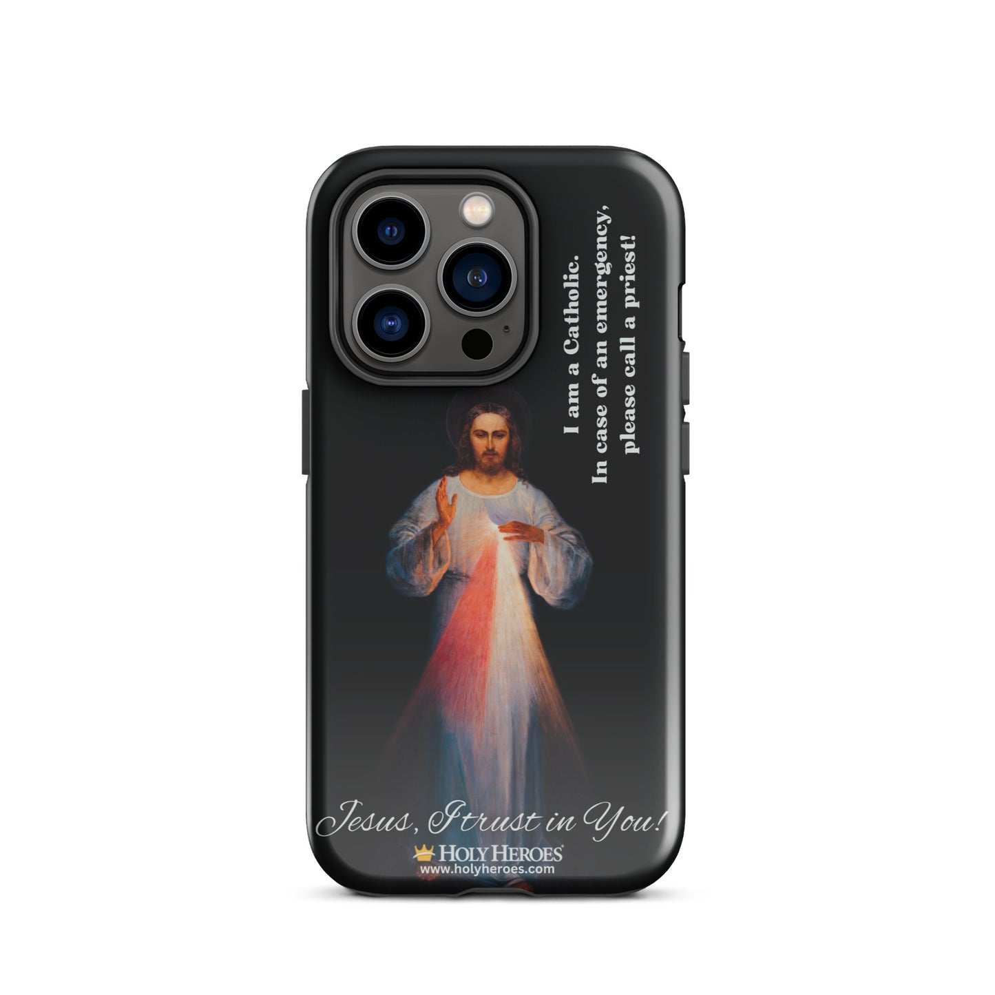 Divine Mercy "I am a Catholic" Tough Case for iPhone® - Holy Heroes