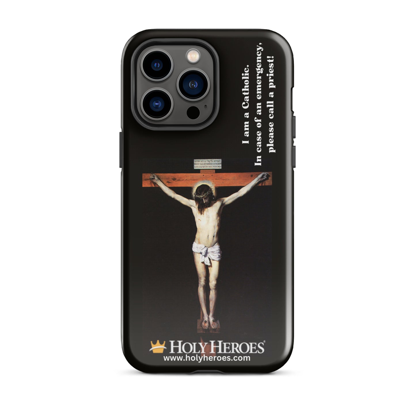 Crucifix "I am a Catholic" Tough Case for iPhone®