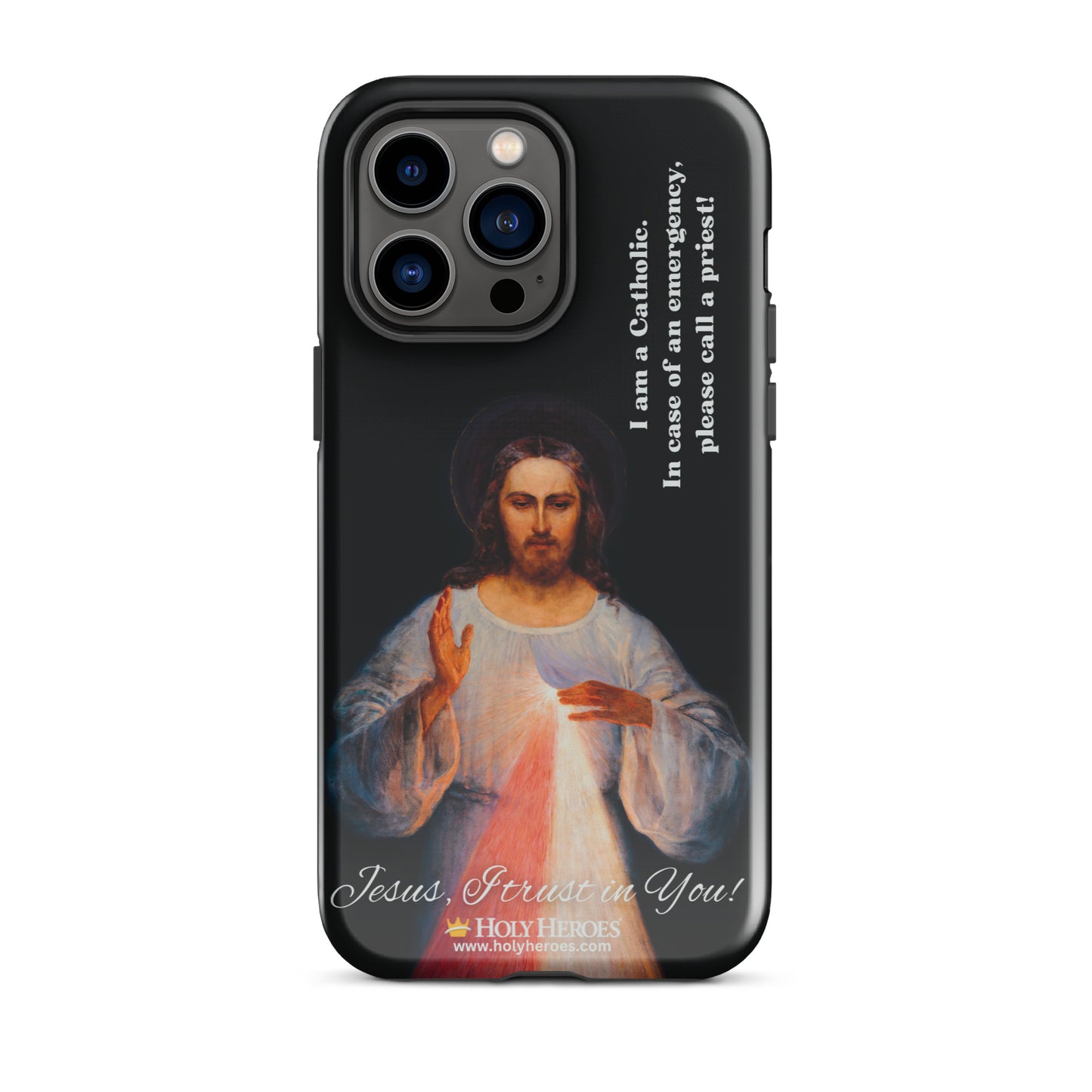 Divine Mercy (detail) "I am a Catholic" Tough Case for iPhone®