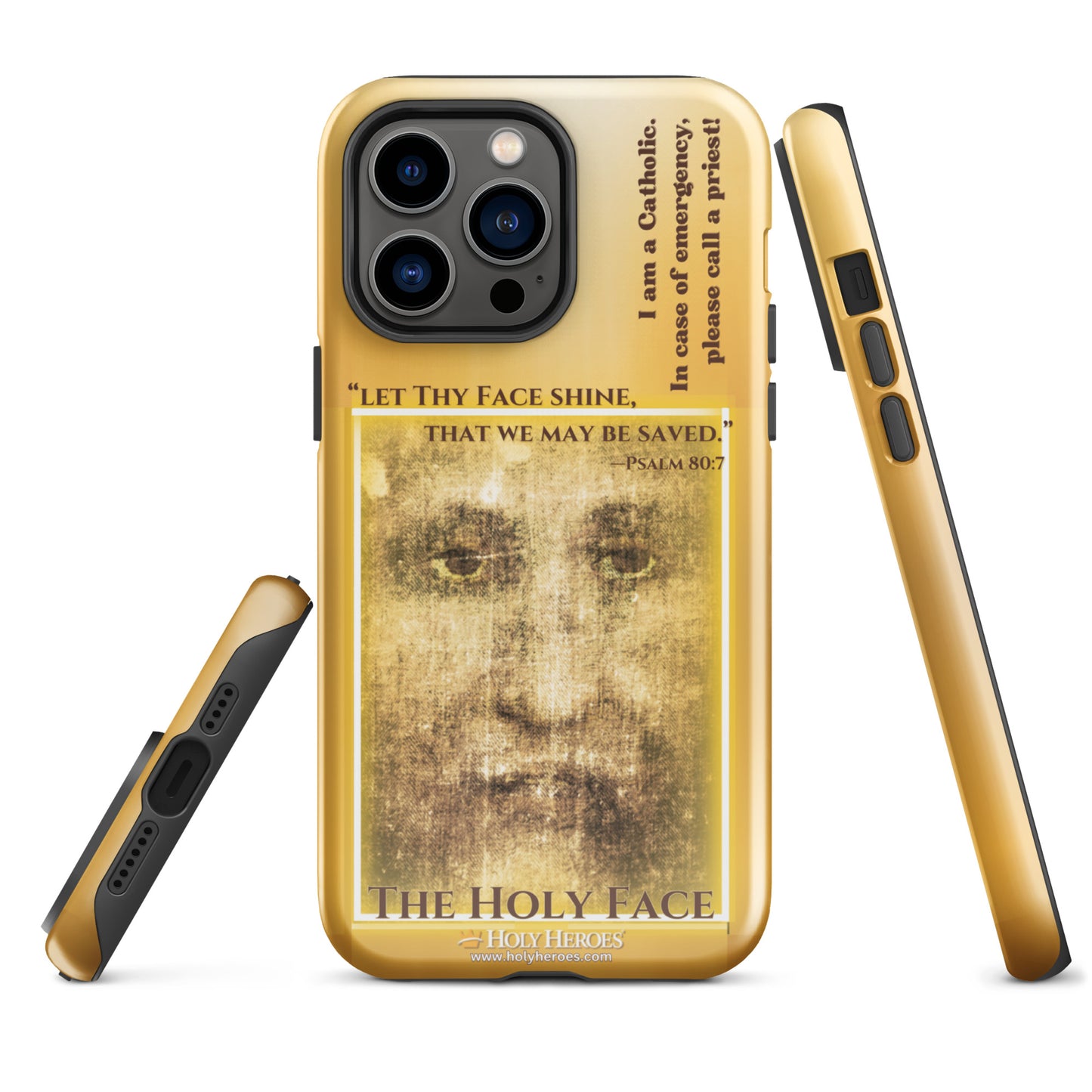 Holy Face "I am a Catholic" Tough Case for iPhone®