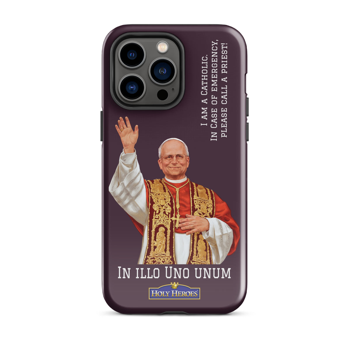 Pope Leo XIV "I am a Catholic" Tough Case for iPhone® - Holy Heroes